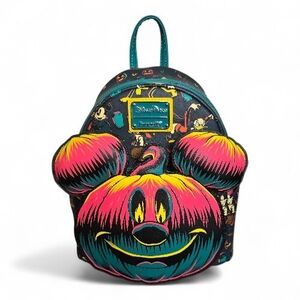 Disney Parks Halloween 2023 Limited Edition Mickey Loungefly Backpack NWT